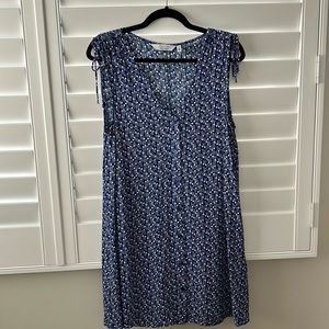 & Other Stories Blue Floral Dress Size USA 8